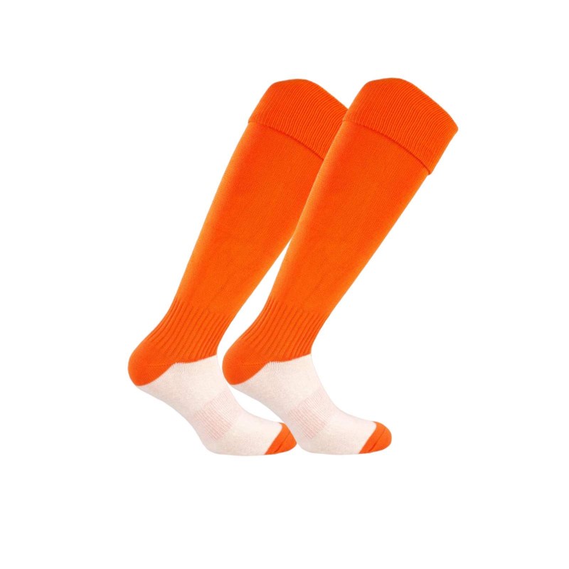 CALZA CALCIO GOAL ARANCIONE