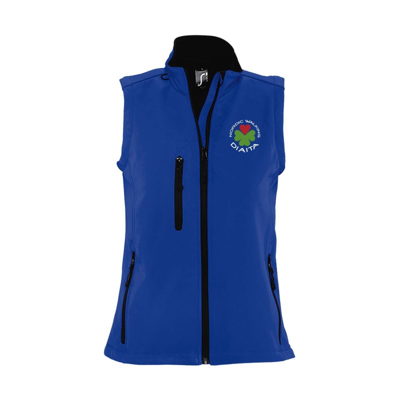 GILET RALLYE WOMEN BLU ROYAL