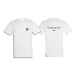 T-SHIRT REGENT BIANCO "NON SOGNARE LA VITTORIA, ALLENATI PER OTTENERLA"