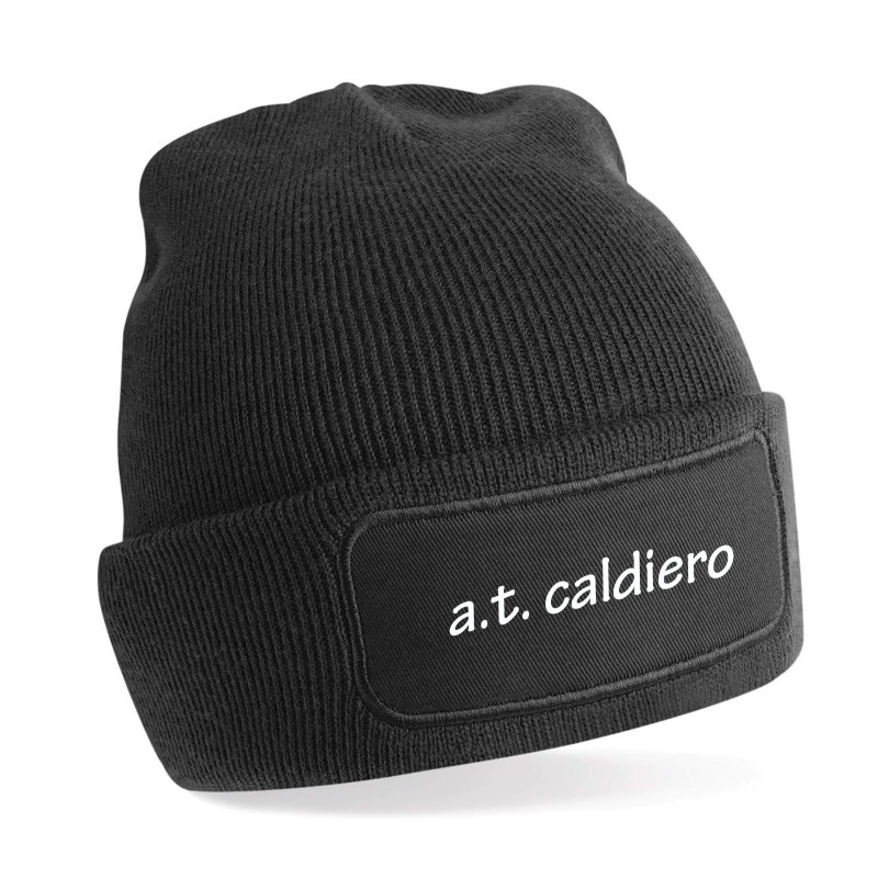 CAPPELLINO B445 PRINTERS' BEANIE NERO