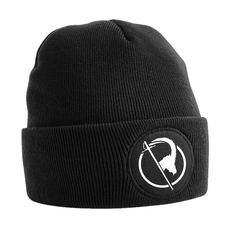 BERRETTO CIRCULAR BEANIE NERO