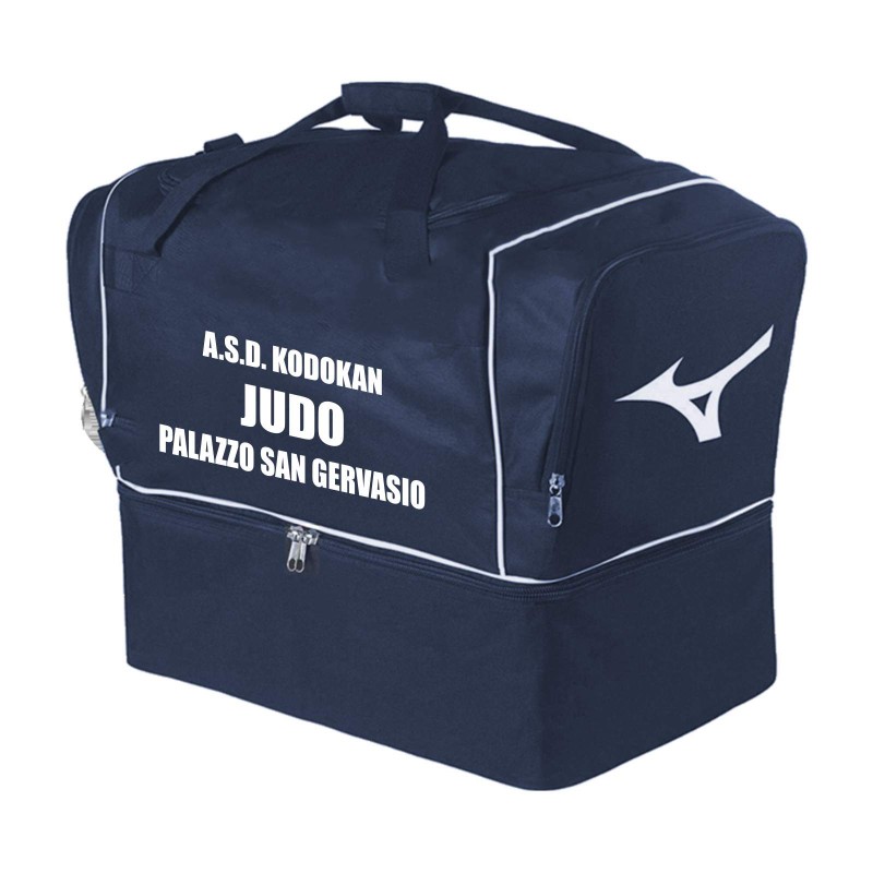 FOOTBALL BAG LARGE NAVY WHITE