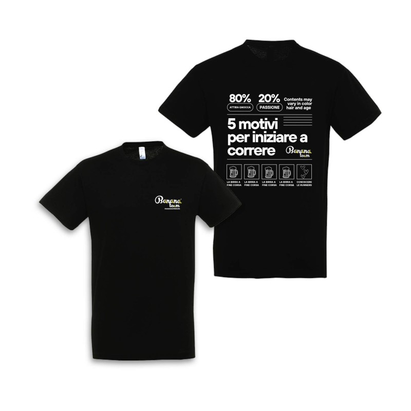 TSHIRT REGENT NERO 5 MOTIVI