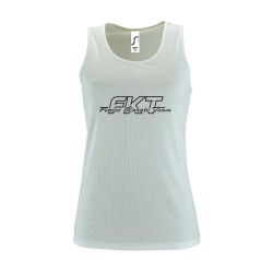 CANOTTA SPORTY TT WOMEN BIANCO