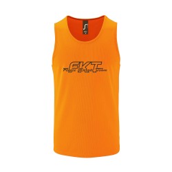 CANOTTA SPORTY TT MEN ARANCIO FLUO