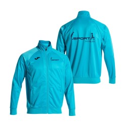 GIACCA TUTA GALA TURQUOISE FLUOR - FITNESS FEMMINILE