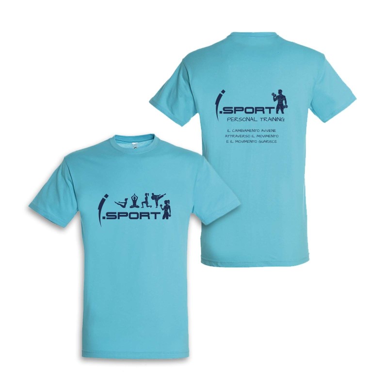 T-SHIRT REGENT BLU ATOLLO - PERSONAL TRAINING MASCHILE