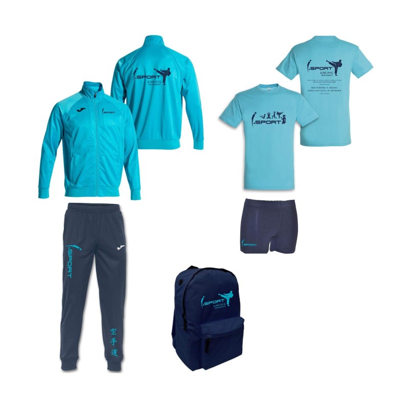 SET FEMMINILE KARATE BAMBINE