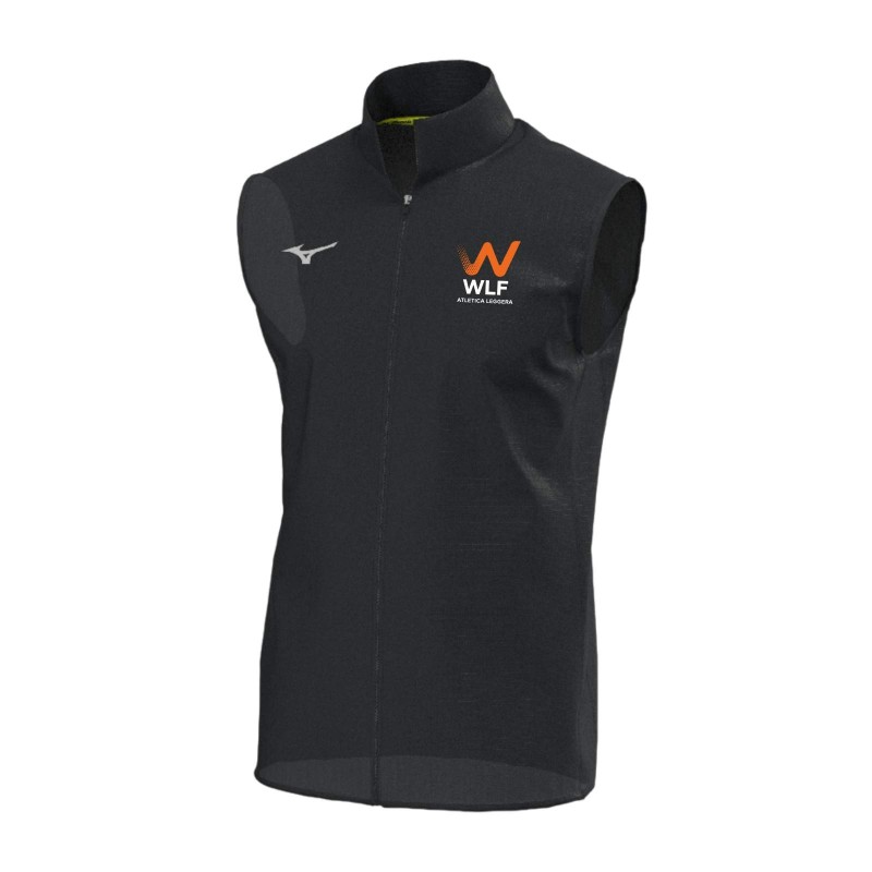 MIZUNO RB RAIN VEST BLACK