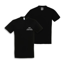 T-SHIRT REGENT NERO "MAMMA...IO VOGLIO SOLO GIOCARE A PALLONE"