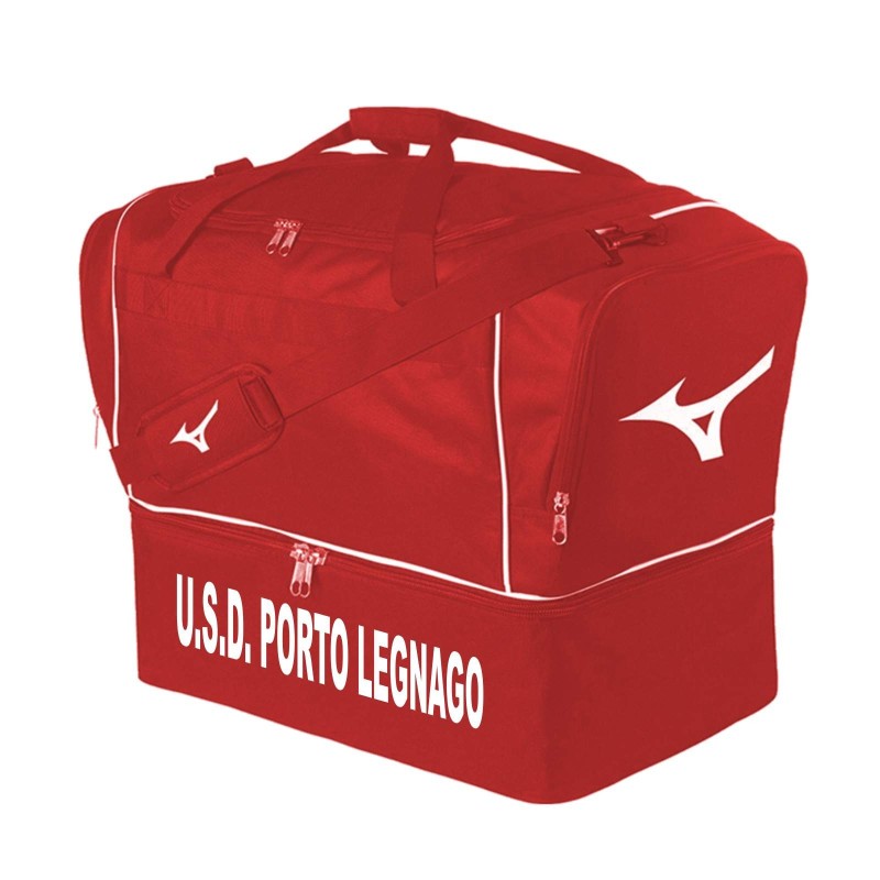 FOOTBALL BAG LARGE RED WHITE