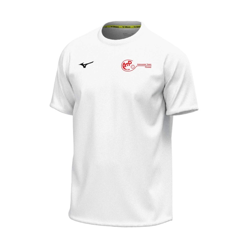 MIZUNO TRAINING TEE WHITE