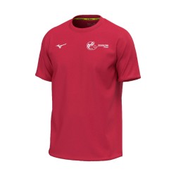 MIZUNO TRAINING TEE RED