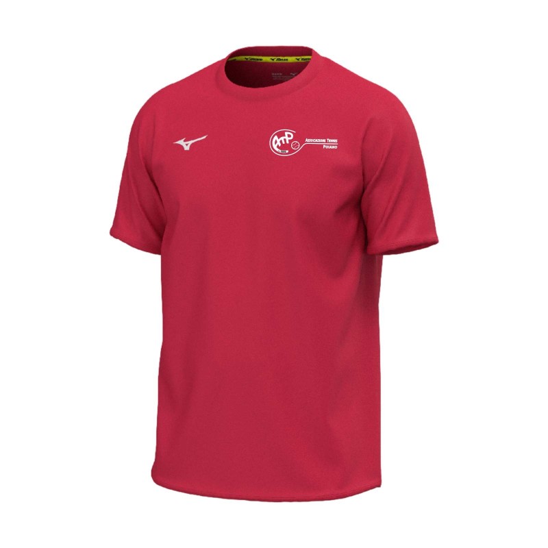 MIZUNO TRAINING TEE RED