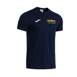 T-SHIRT A MANICHE CORTE OLIMPIADA DARK NAVY