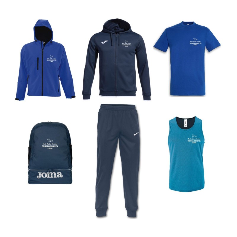 SET COMPLETO AGONISTICA CANOA