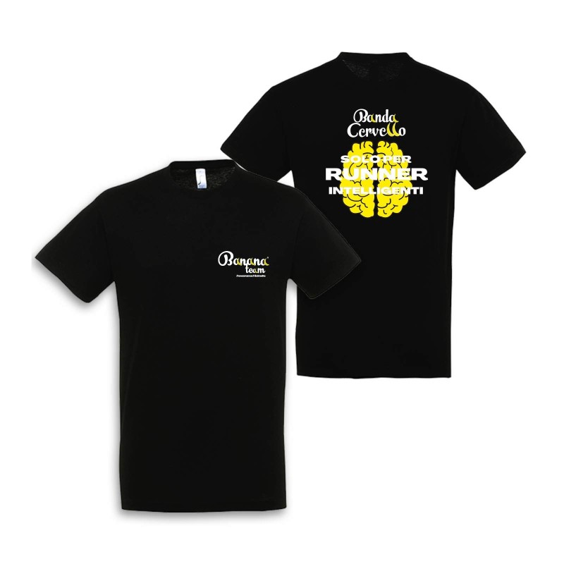 TSHIRT REGENT NERO - SOLO RUNNER INTELLIGENTI