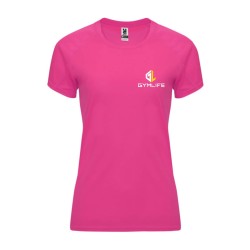 T-SHIRT DONNA BAHRAIN ROSA FLUO