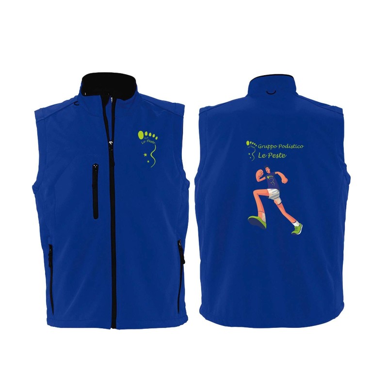GILET RALLYE MEN BLU ROYAL