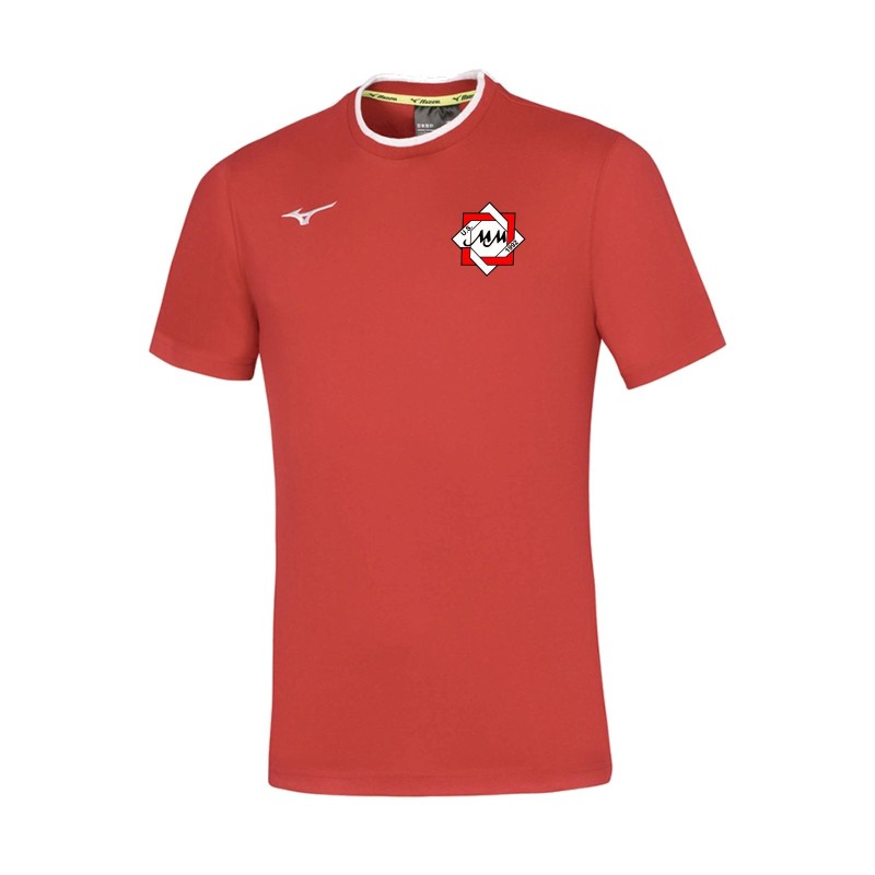 MIZUNO TEE RED-WHITE