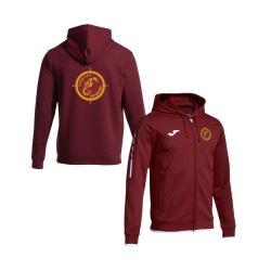 OLIMPIADA GIACCA CON CAPPUCCIO BURGUNDY
