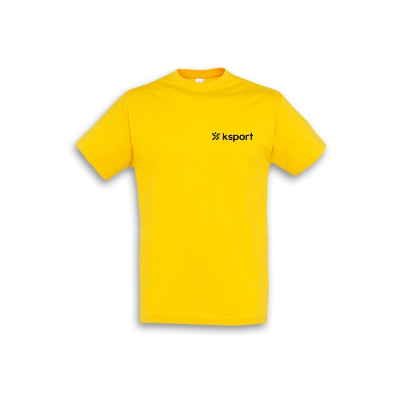 T-SHIRT REGENT GIALLO ORO KSPORT