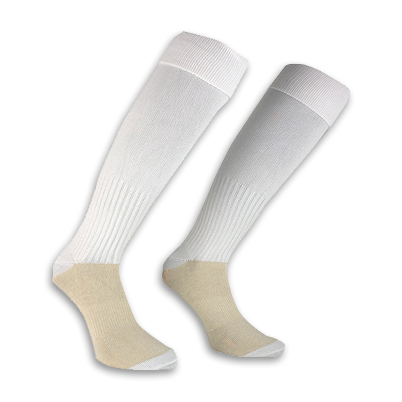 CALZA CALCIO GOAL BIANCO