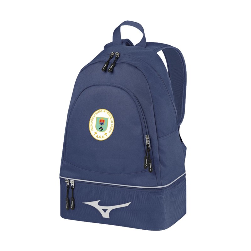 BACK PACK NAVY-WHITE