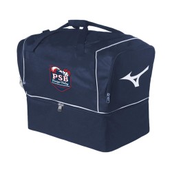 FOOTBALL BAG LARGE NAVY WHITE