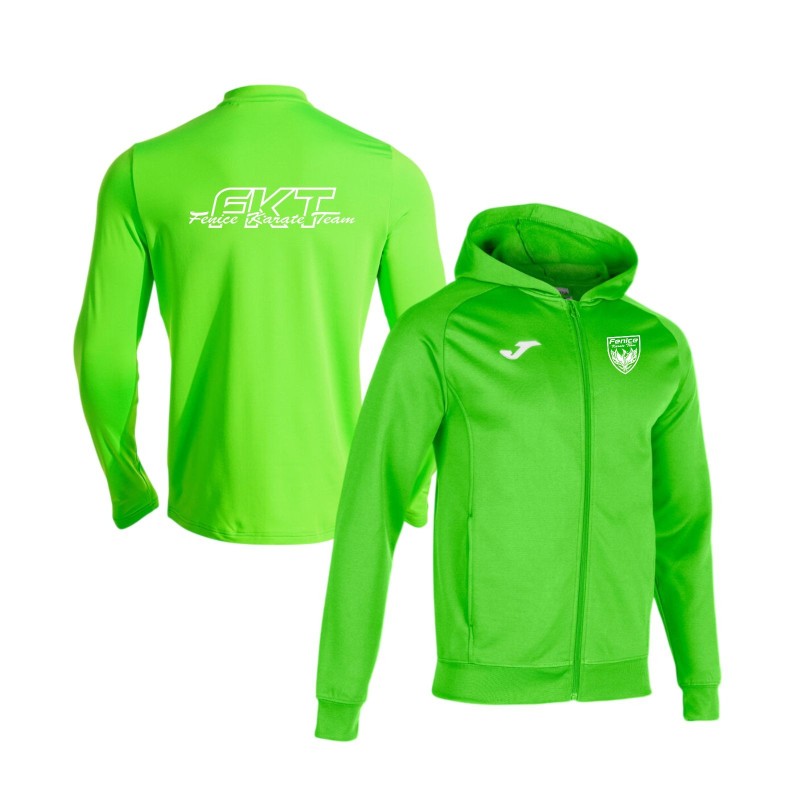 GIACCA TUTA MENFIS FLUOR GREEN
