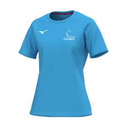 MIZUNO TRAINING TEE WOMAN SKY BLUE