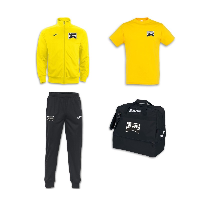 SET COMPLETO BORSA LABORATORIO DEL KARATE
