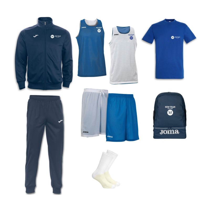 SET BASKET COMPLETO CON ZAINO