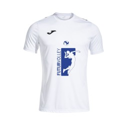 T-SHIRT A MANICHE CORTE OLIMPIADA WHITE