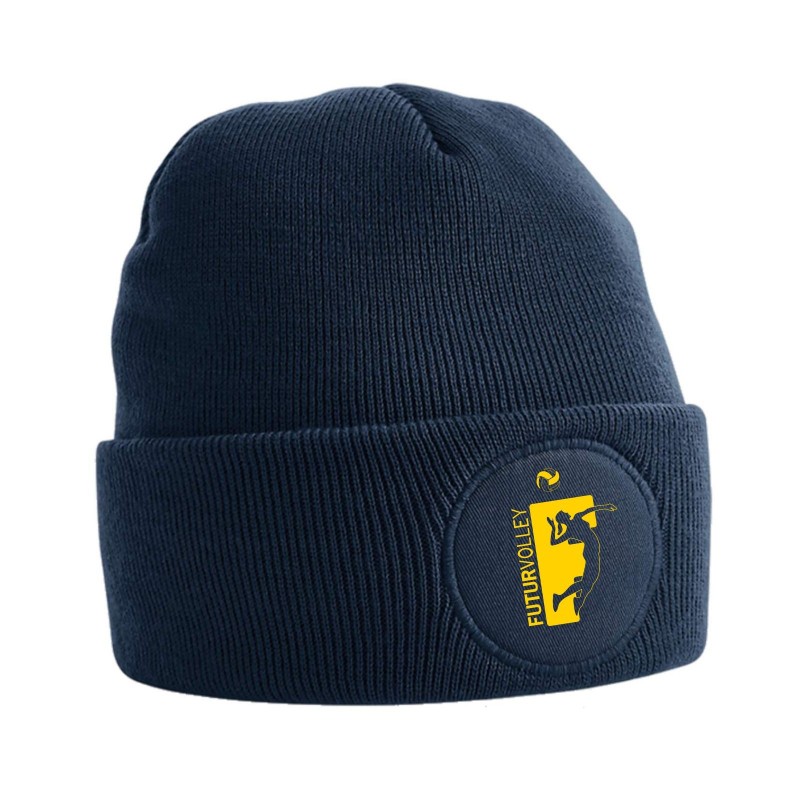 CAPPELLINO CIRCULAR PATCH BEANIE FRENCH NAVY