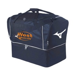 FOOTBALL BAG SMALL NAVY-WHITE