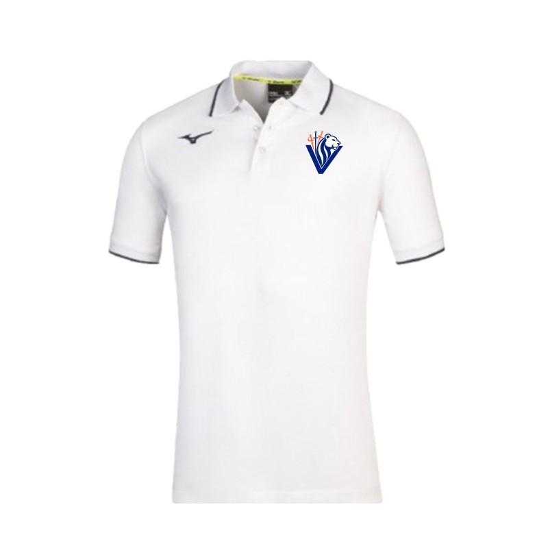 copy of MIZUNO POLO  WHITE-NAVY RAPPRESENTANZA