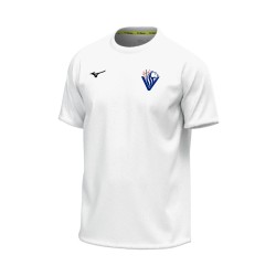 MIZUNO TEE WHITE NAVY
