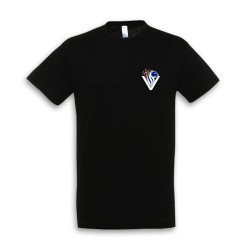 T-SHIRT REGENT NERO SCHERMA STORICA