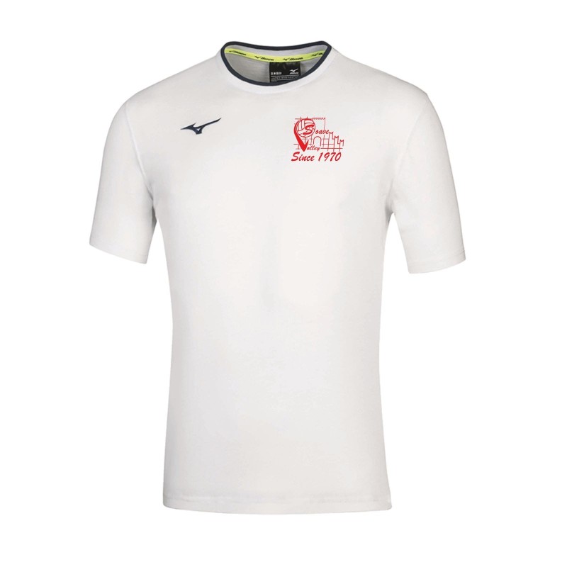 copy of copy of MIZUNO TEE WHITE-NAVY RAPPRESENTANZA
