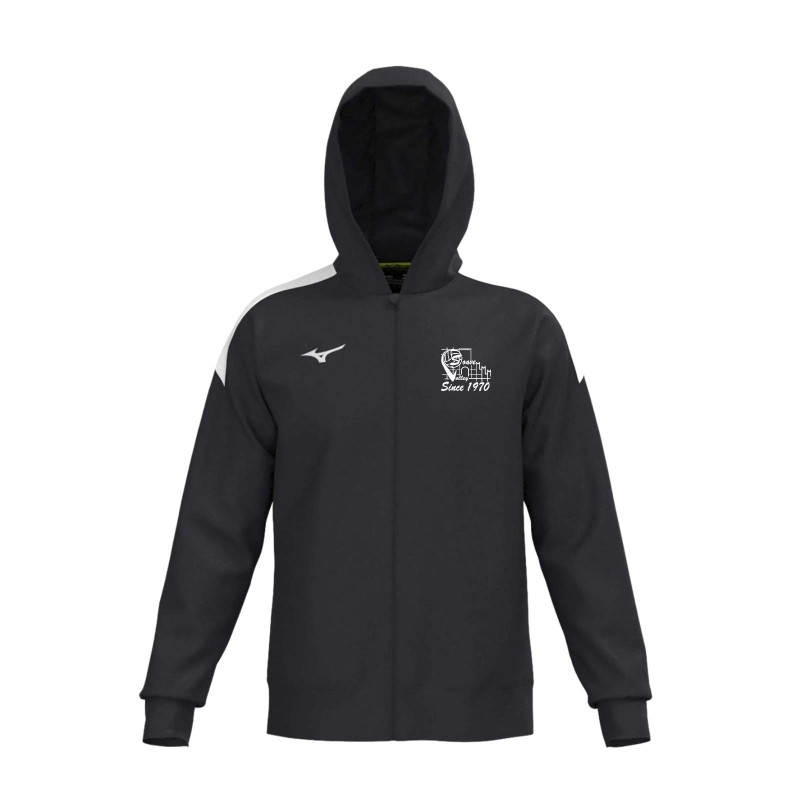 MIZUNO RUNBIRD TRACK JACKET BLACK