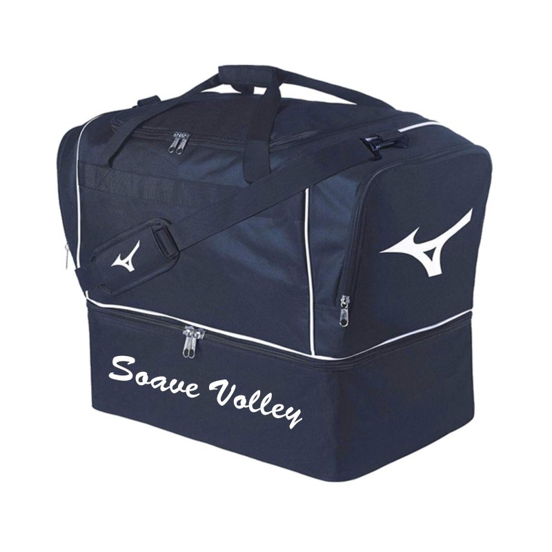 copy of copy of FOOTBALL BAG SMALL BLACK-WHITE