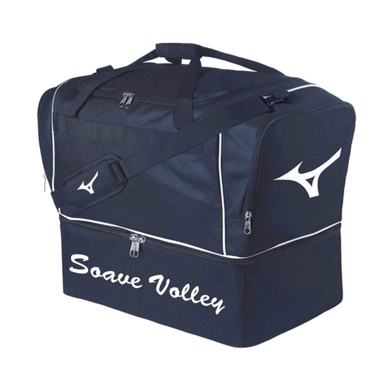 FOOTBALL BAG LARGE NAVY-WHITE