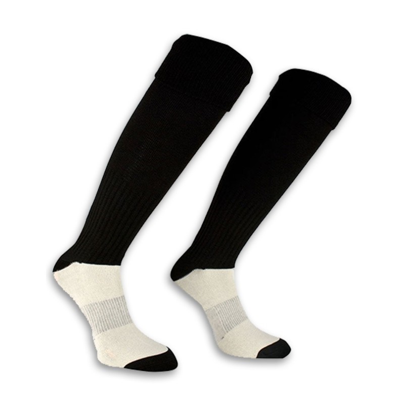 CALZA CALCIO GOAL NERO ALLENAMENTO